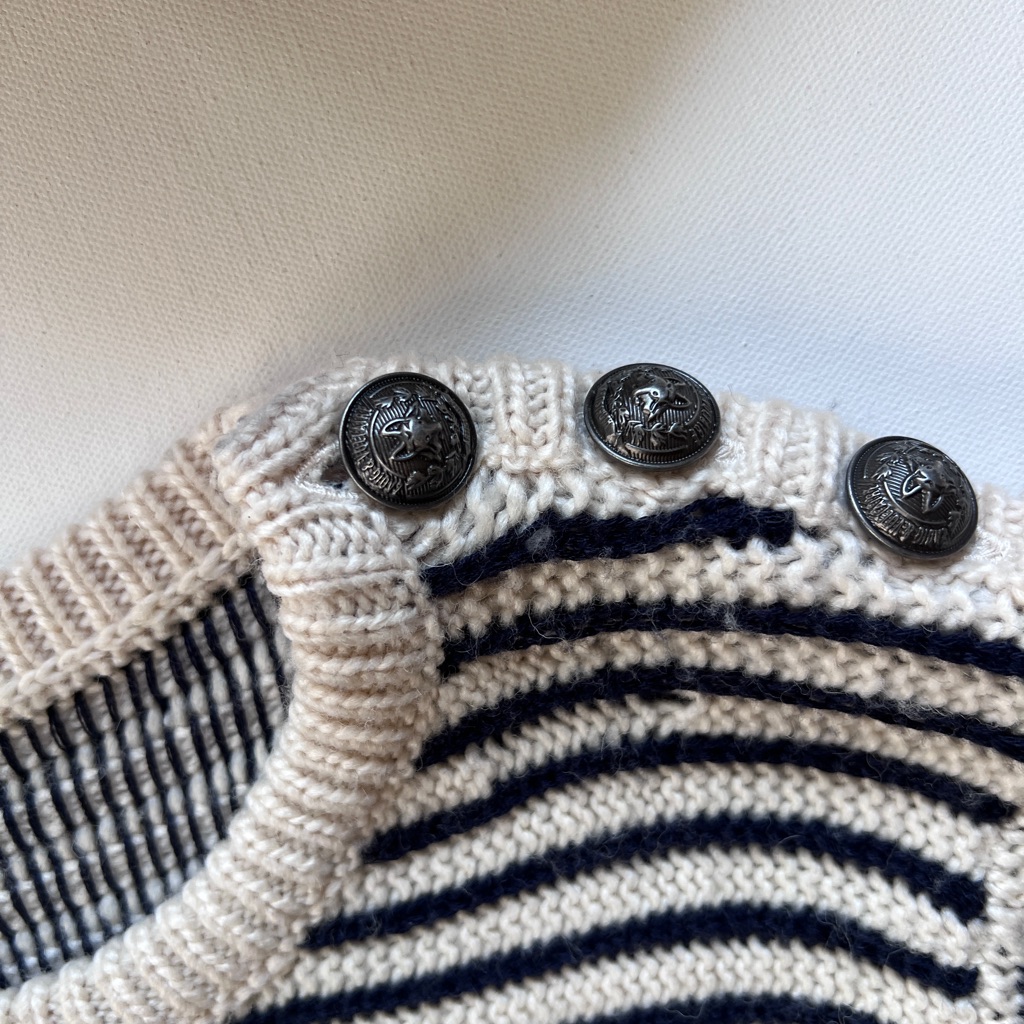 Zadig & Voltaire Jada Jumper Sweater Dress Knit Striped — image 3 of 7